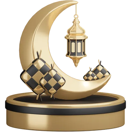 Hari Raya  3D Icon