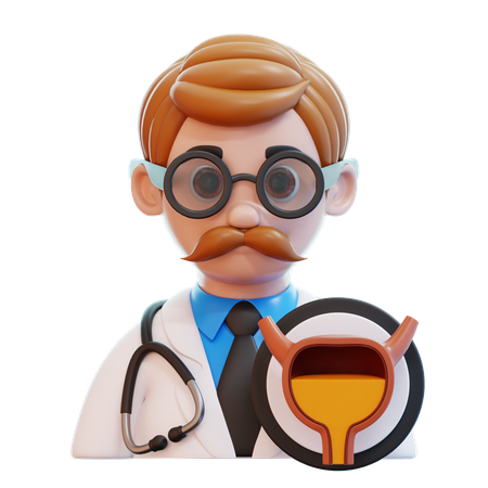 Urologist  3D Icon