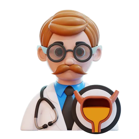 Urologist  3D Icon