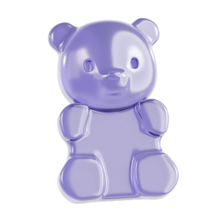 Ursinho de goma  3D Icon