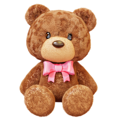 Urso Teddy  3D Icon