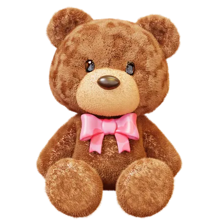 Urso Teddy  3D Icon