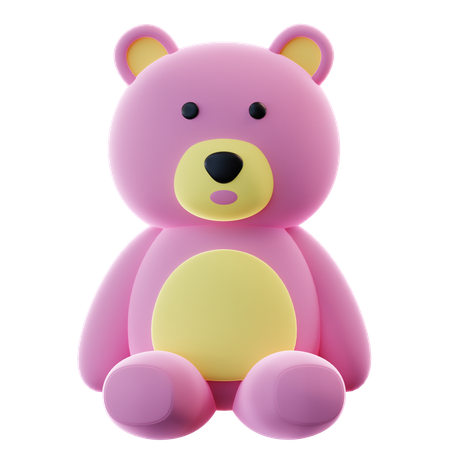 Urso Teddy  3D Icon