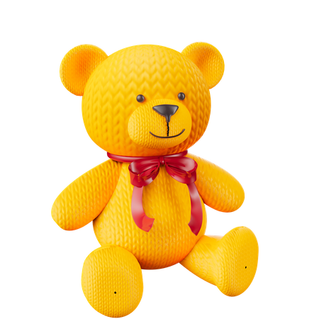 Urso Teddy  3D Icon