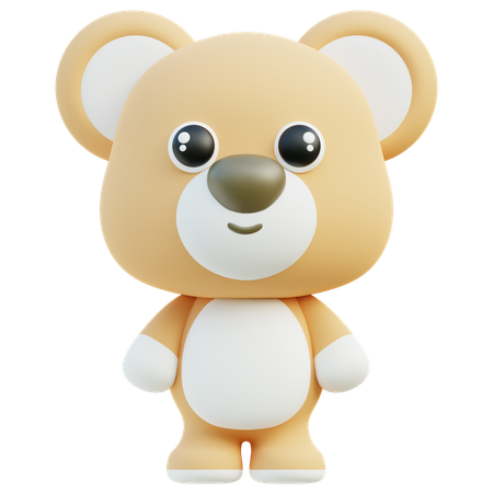 Urso  3D Icon