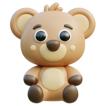 Urso  3D Icon