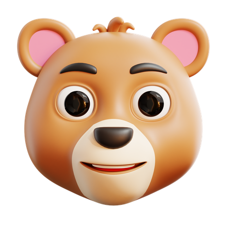 Urso  3D Icon