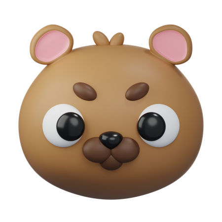 Urso  3D Icon