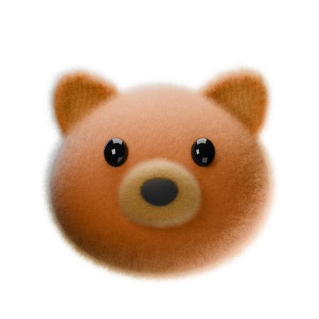 Urso  3D Icon