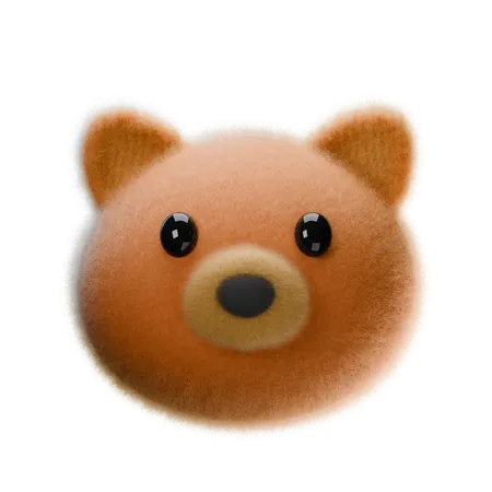 Urso  3D Icon