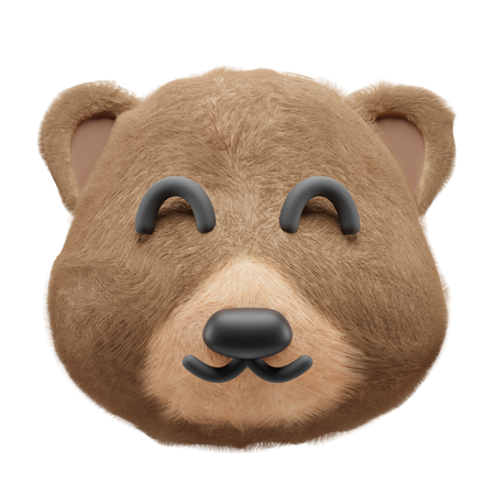 Urso  3D Illustration