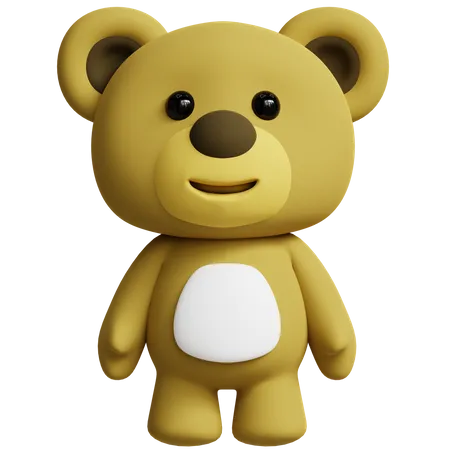 Urso  3D Icon
