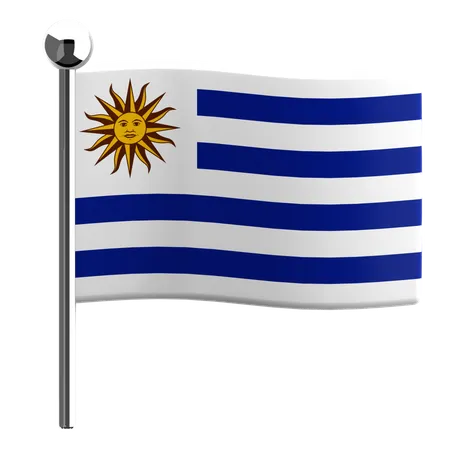 Uruguai  3D Icon