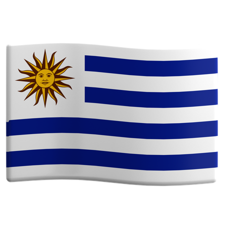 Uruguai  3D Icon