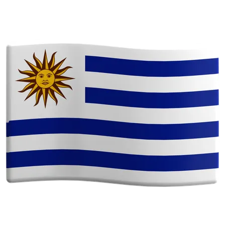 Uruguai  3D Icon