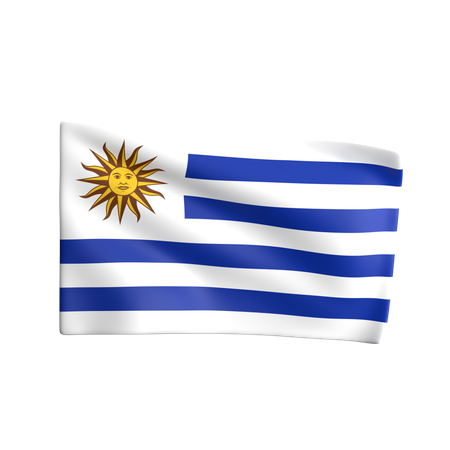 Uruguai  3D Icon