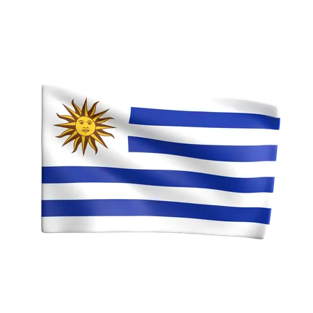 Uruguai  3D Icon