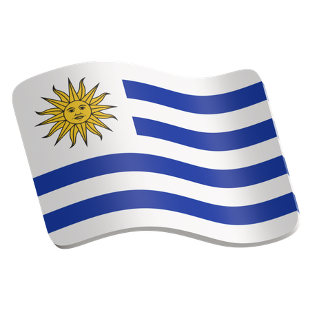 Uruguai  3D Icon