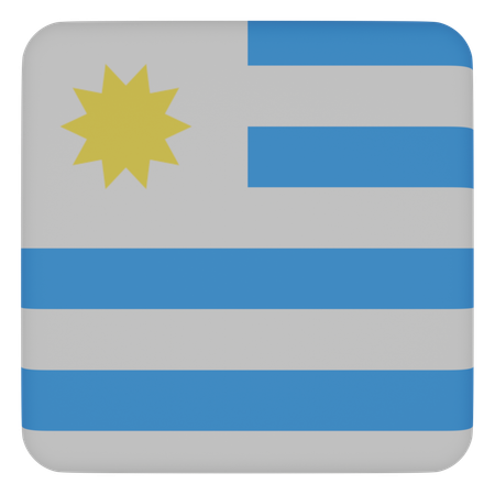 Uruguay  3D Icon