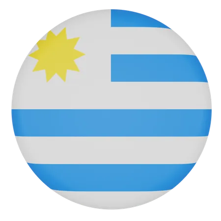 Uruguay  3D Icon