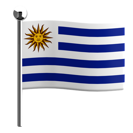 Uruguay  3D Icon