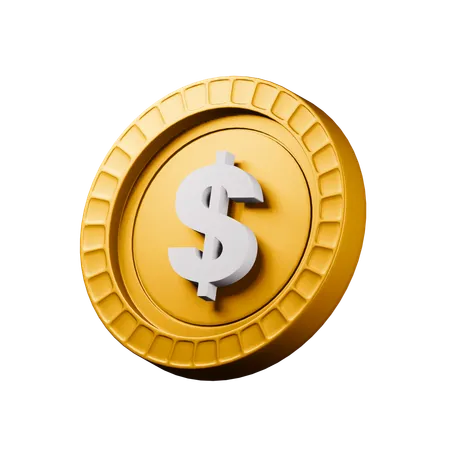 US Dollar  3D Icon