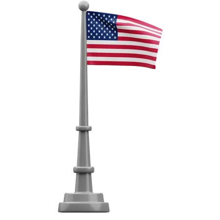 US Flag  3D Icon
