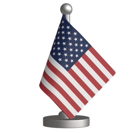 USA  3D Icon