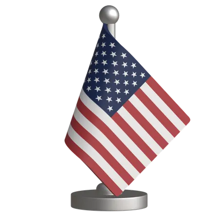 USA  3D Icon