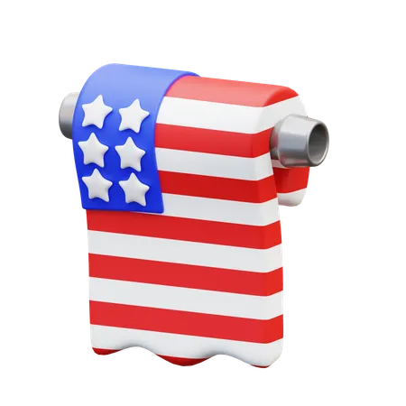 Usa Badge  3D Icon