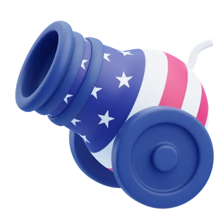 Usa Cannon  3D Icon