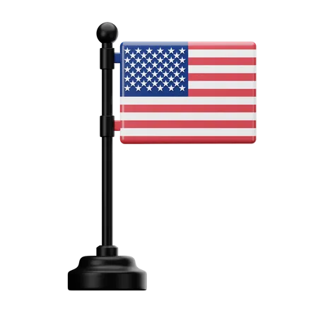 Usa Flag  3D Icon