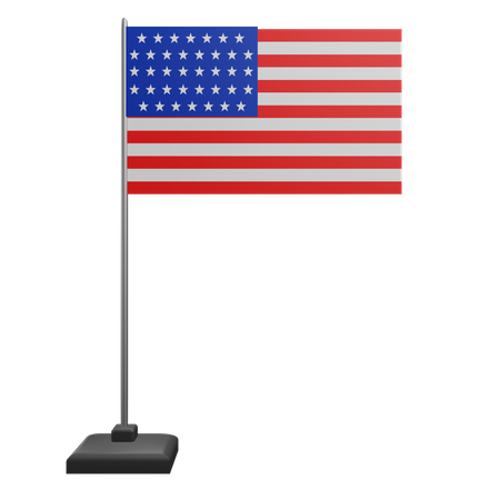 Usa Flag  3D Icon