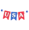 USA Flag Banner