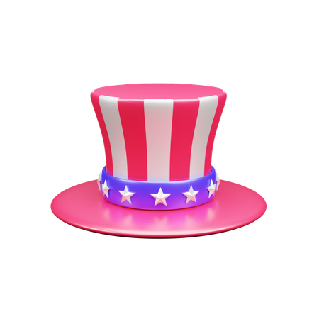 Usa Hat  3D Icon