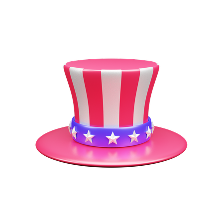 Usa Hat  3D Icon