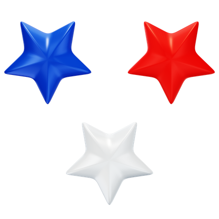 Usa Star  3D Icon