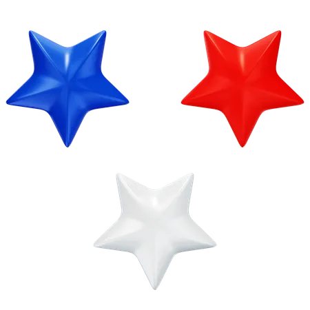 Usa Star  3D Icon