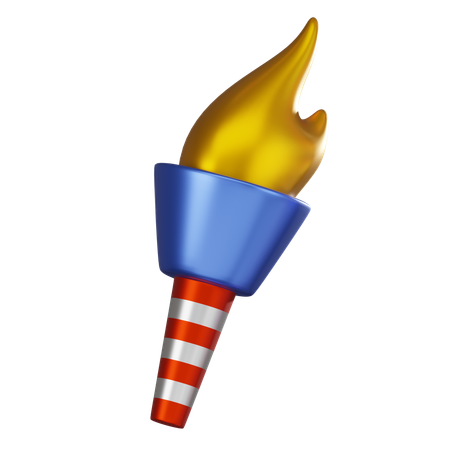 Tocha dos EUA  3D Icon