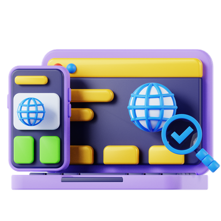 Usability Testing  3D Icon