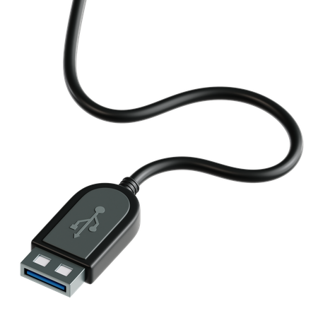 USB  3D Icon