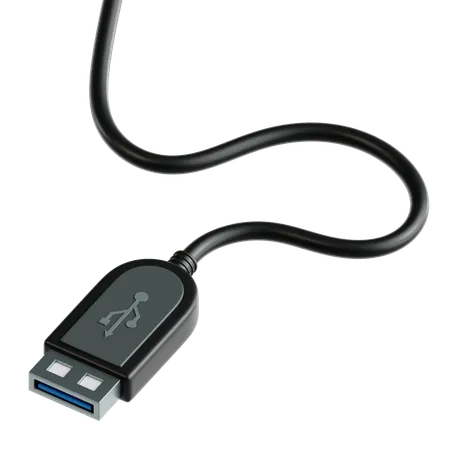 USB  3D Icon