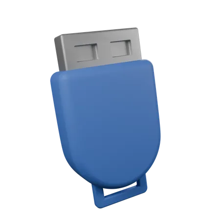 USB  3D Icon