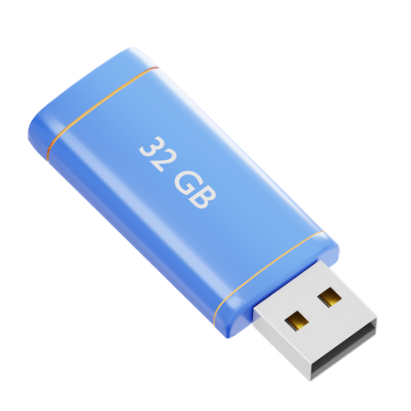 USB  3D Icon