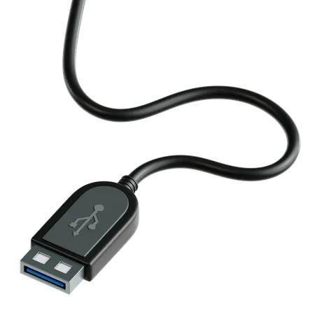 USB  3D Icon
