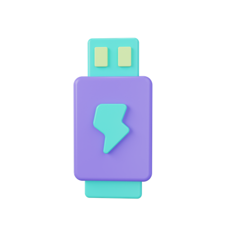 Usb  3D Icon