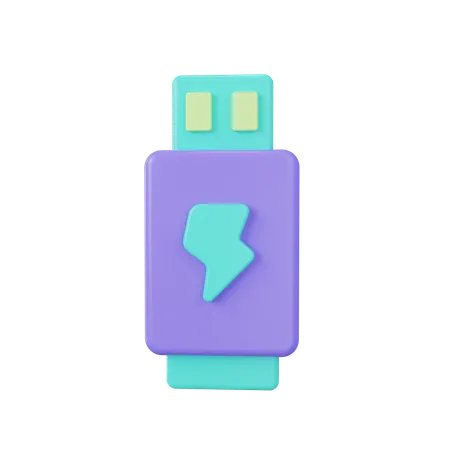 Usb  3D Icon