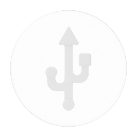 USB  3D Icon