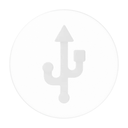 USB  3D Icon