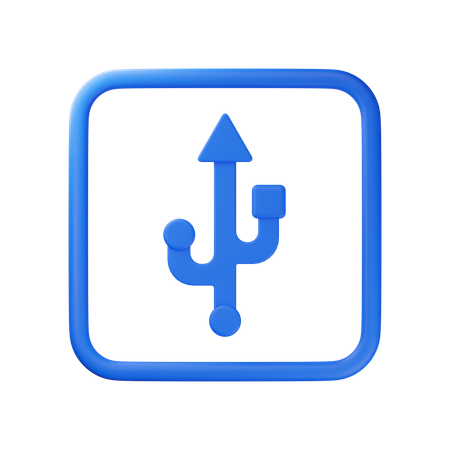 Usb  3D Icon